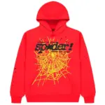 Sp5der P*NK V2 Hoodie Red
