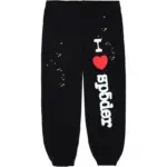 Sp5der Souvenir SP5 Sweatpants Black