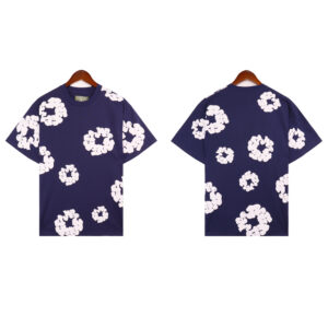 Denim Tears Graphic Shirt Navy Blue
