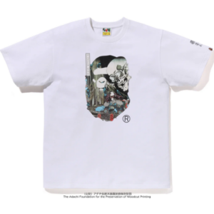 BAPE X UKIYO-E - APE HEAD TEE #3 MENS