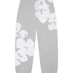 Biggie Cotton Wreath Sweatpants Grey