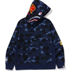 COLOR CAMO 2ND SHARK PULLOVER HOODIE MENS