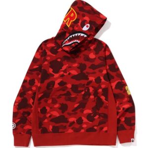 COLOR CAMO 2ND SHARK PULLOVER HOODIE MENS