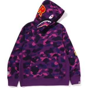 COLOR CAMO 2ND SHARK PULLOVER HOODIE MENS