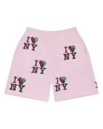 Cee-Lo NY Sweat Short Pink