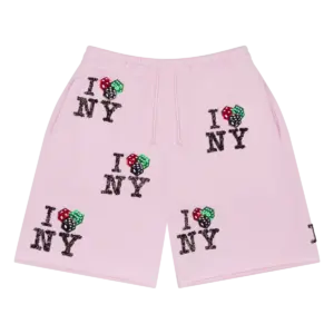 Cee-Lo NY Sweat Short Pink