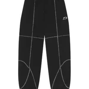 Court Lines Sweatpants Black