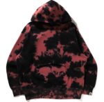 DESTROYED BLEACH LOGO RELAXED FIT PULLOVER HOODIE MENS