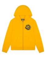 Denim University Zip Hoodie Yellow
