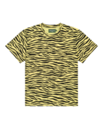 Zebra Poem Camo Tee Yellow