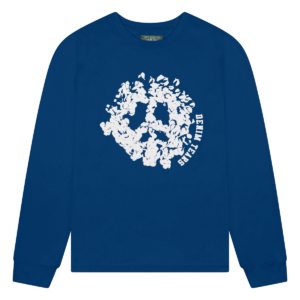Denim Tears University Long Sleeve Navy