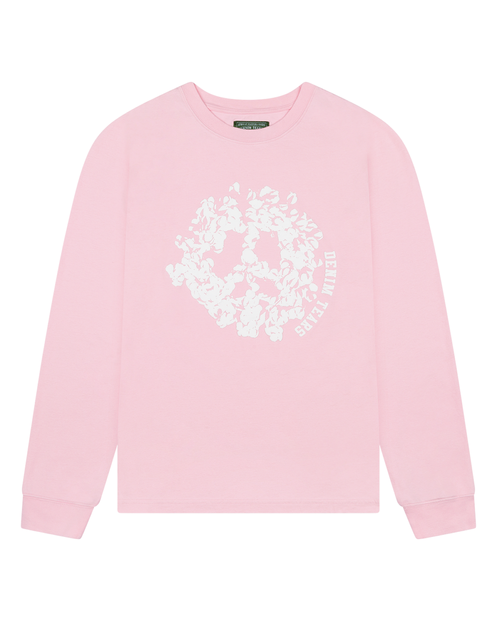 Denim Tears University Long Sleeve Pink