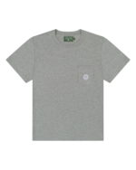 Peace Wreath Pocket Tee Grey