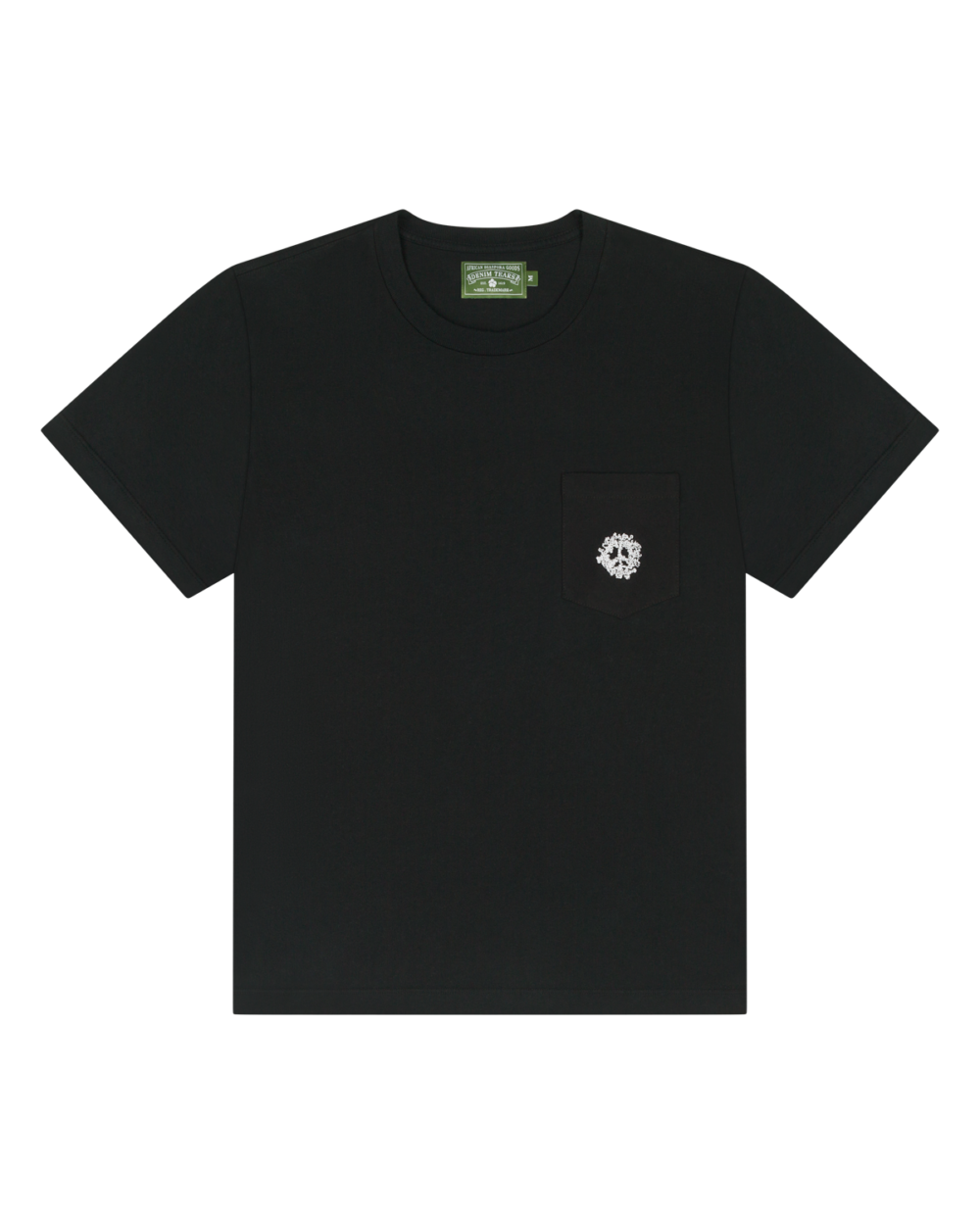 Peace Wreath Pocket Tee Black