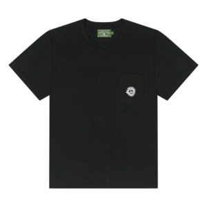 Peace Wreath Pocket Tee Black