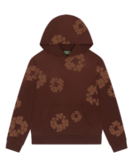 Mono Cotton Wreath Hoodie Brown