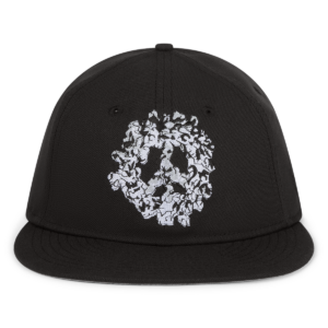Peace Wreath Cap Black