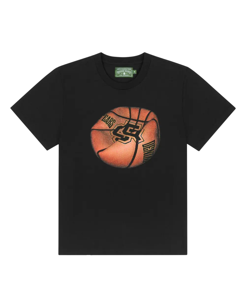 Deflated Basketball Tee Black