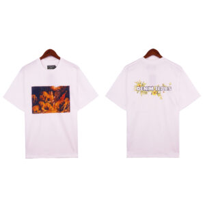 Denim Tears Graphic Art Shirt White