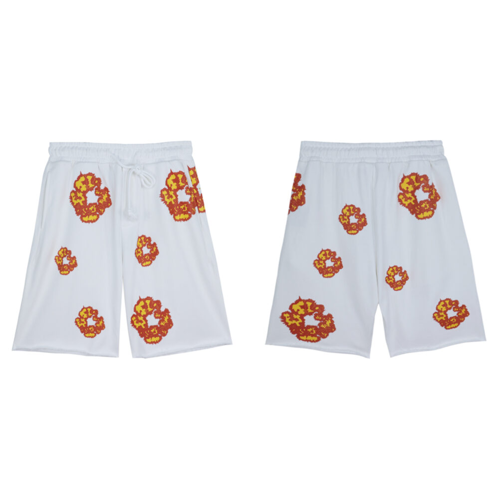 Denim Tears flower Logo Short - Image 2