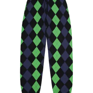 Derby Intarsia Sweatpant Green