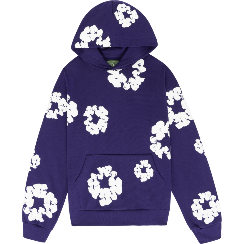 The Cotton Wreath Sweatshirt Purple