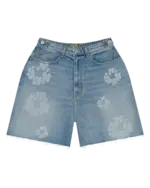 Laser Wreath Denim Short