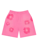 Mono Cotton Wreath Sweat Shorts Pink
