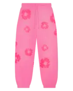Mono Cotton Wreath Sweatpants Pink