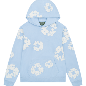 The Cotton Wreath Sweatshirt Powder Blue