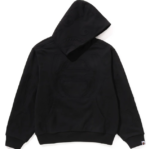 PADDED SHARK CROPPED FIT PULLOVER HOODIE MENS