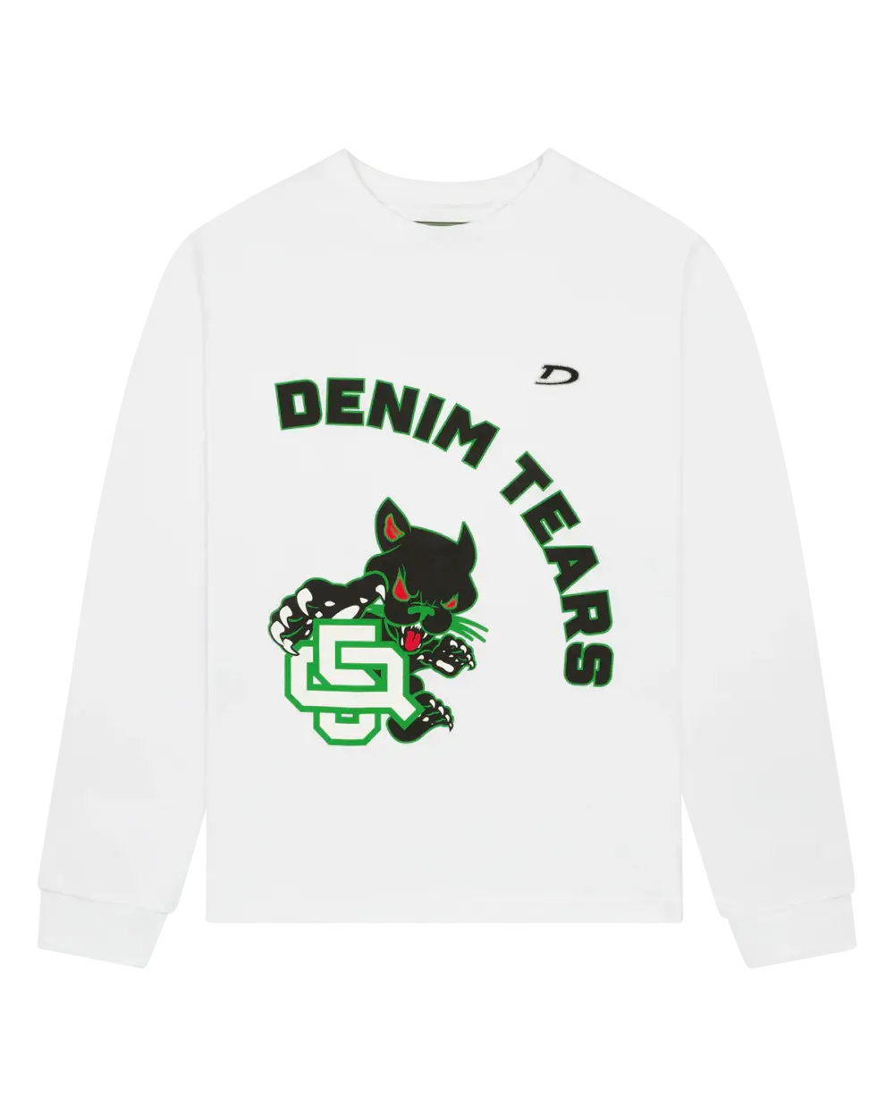 Panther Mascot Long Sleeve Tee