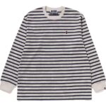 SOLID CAMO ONE POINT RELAXED FIT STRIPE LS TEE MENS