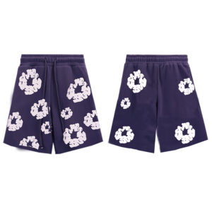 The Cotton Wreath Shorts Dark Purple