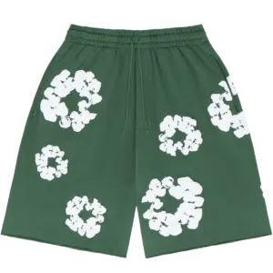 The Cotton Wreath Shorts Green