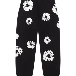 The Cotton Wreath Sweatpants Black