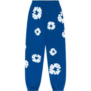 The Cotton Wreath Sweatpants Royal Blue