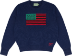 1619 Pan African Flag Sweater Navy