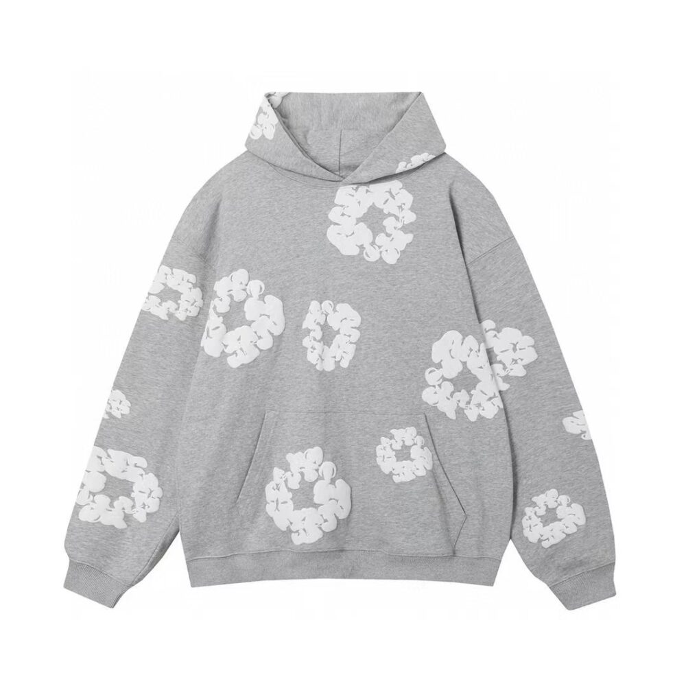 The Cotton Wreath Sweatshirt Black - Image 8